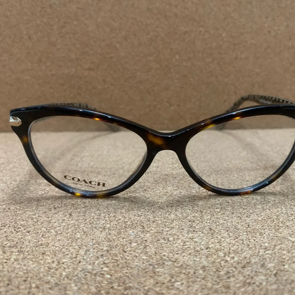 COACH Frames with “Demo” lenses